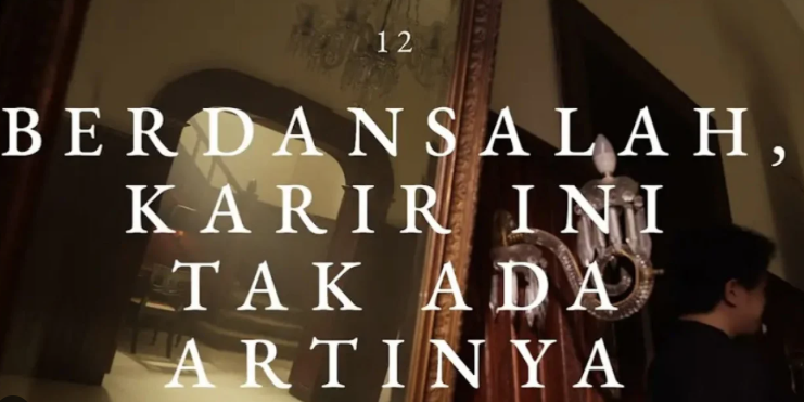 Makna Lagu Berdansalah, Karir Ini Tak Ada Artinya - Hindia